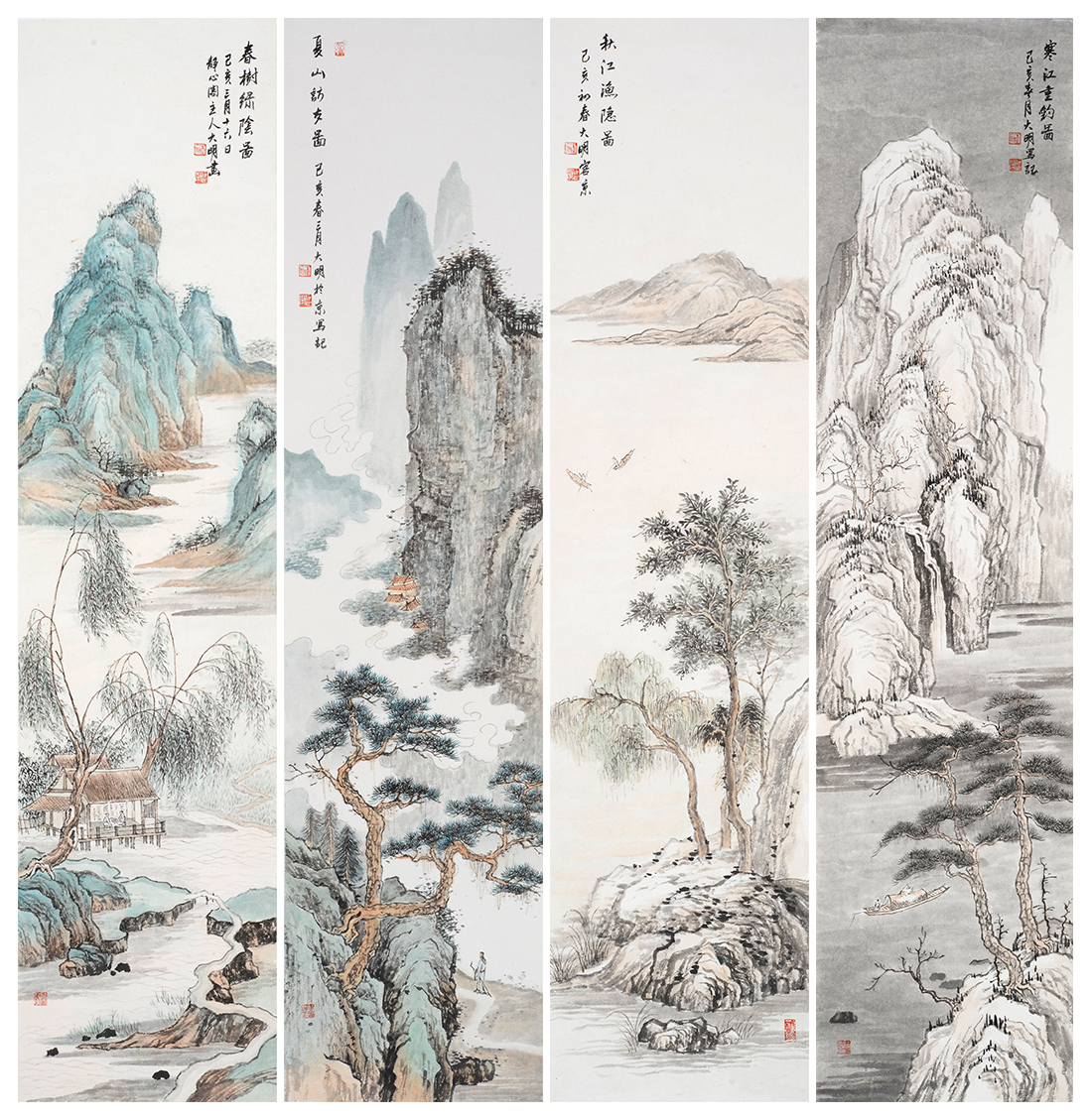 万恒艺术签约画家——朱大明作品集