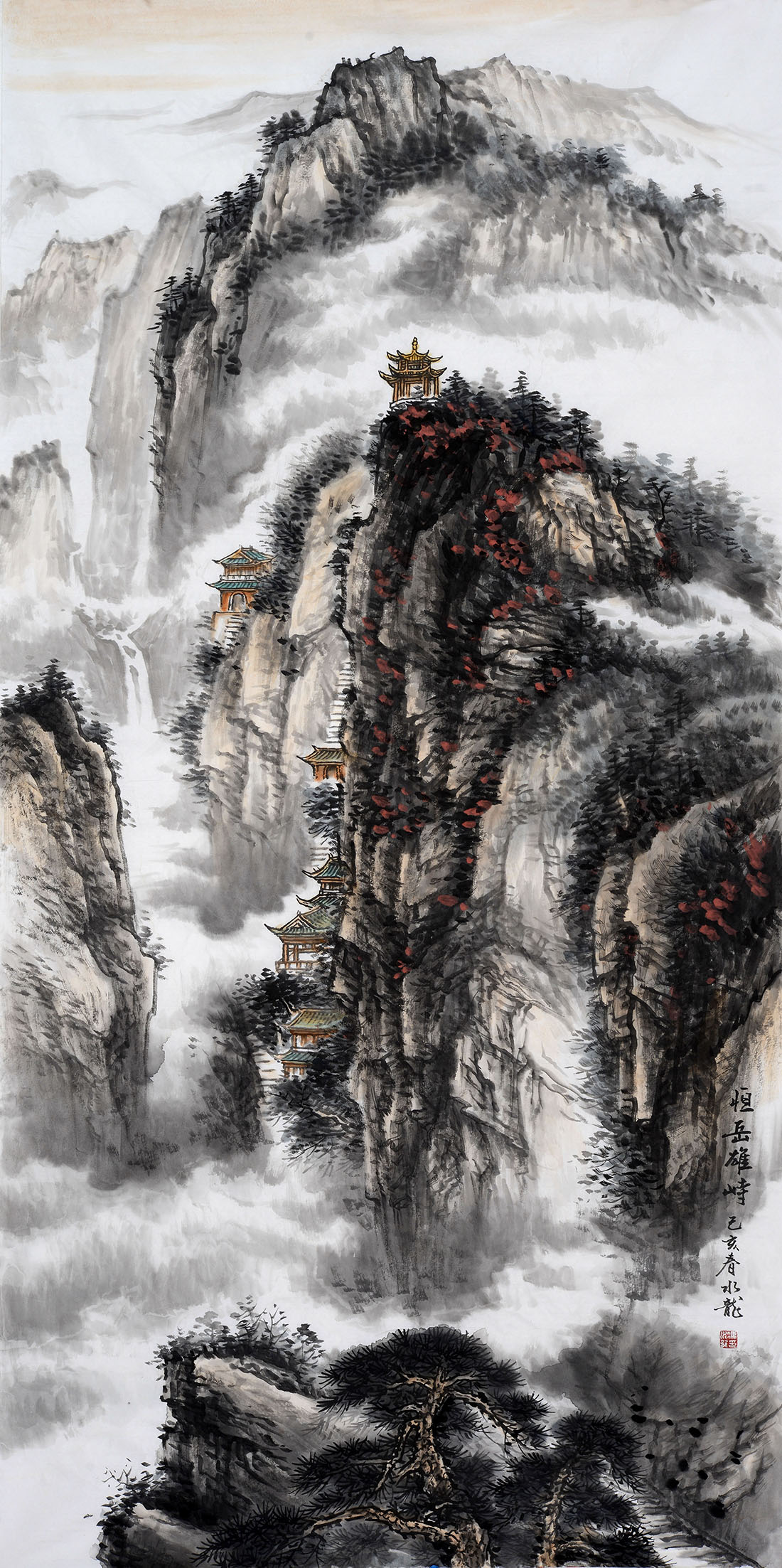 万恒艺术签约画家冯水龙作品集