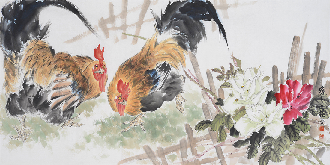 万恒艺术签约画家王文强作品集